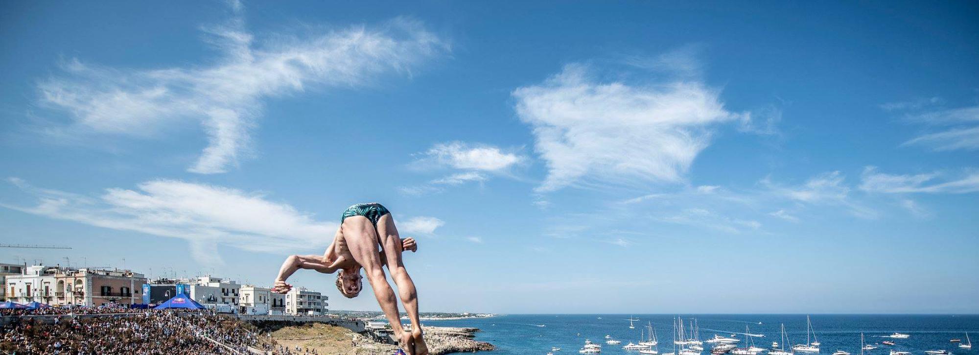 September 26 Red Bull Cliff Diving in Polignano a Mare
